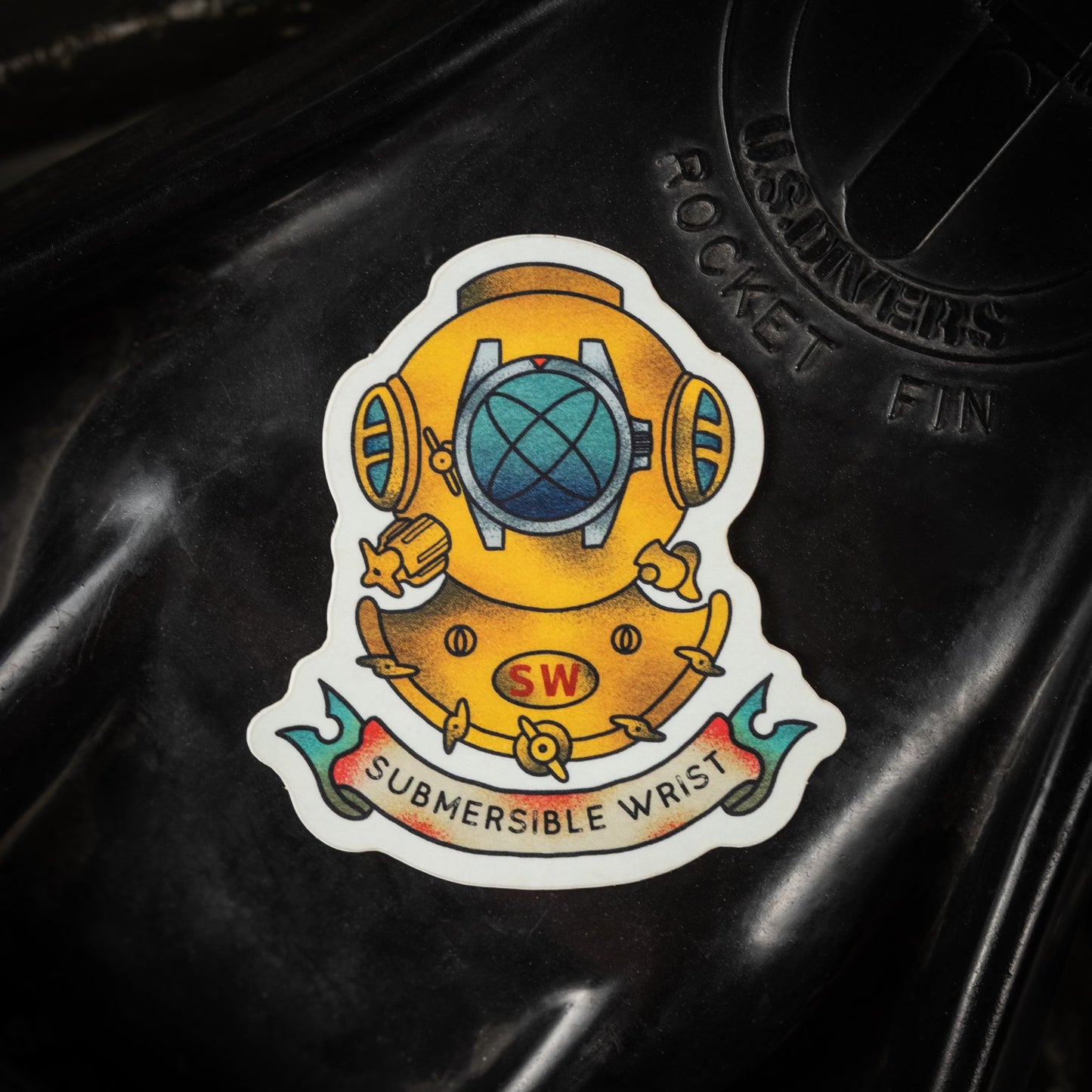 Submersible Wrist OG Logo Sticker Pack (3 Stickers)