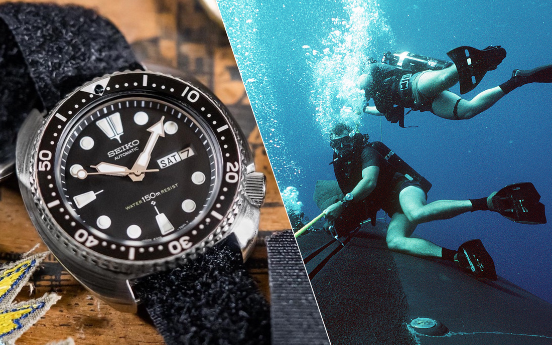 Scuba diving watch sales