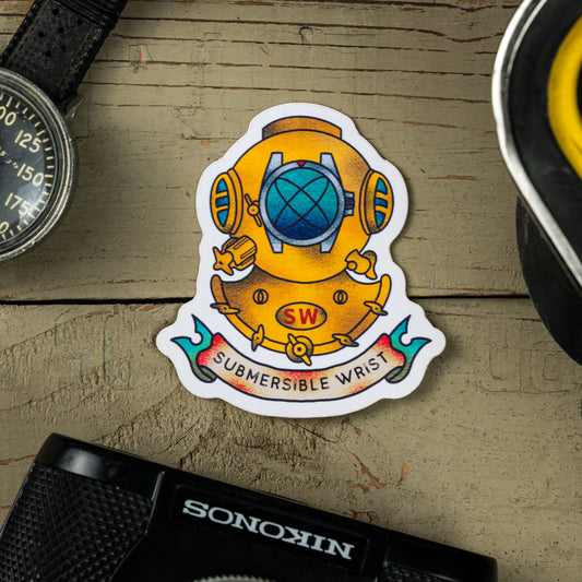 Submersible Wrist OG Logo Sticker Pack (3 Stickers)